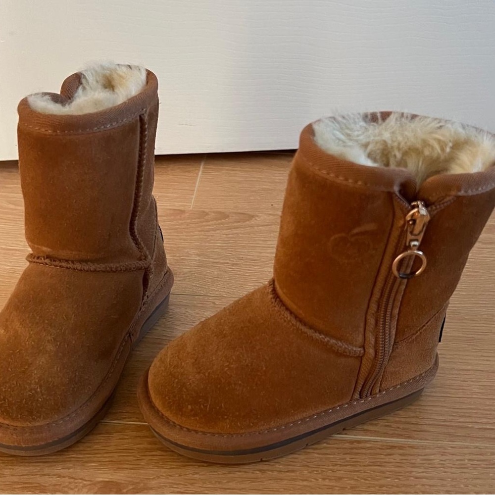 Brown Faux Fur Lined Boots
